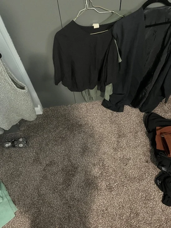 Tradlands Rust-Brown V-Neck Button Cardigan - Picture 5 of 8